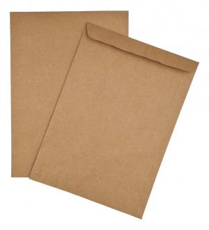 Envelopes Para Folha A4 Pardo Sulfite 80g 22.9cm x 32.4cm  Papel Kraft  