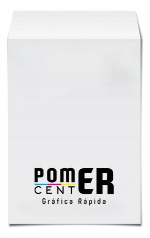 Envelopes Personalizado Para Folha A4 Sulfite 90g 22.9cm x 32.4cm 4x0 - 1x0 Branco  
